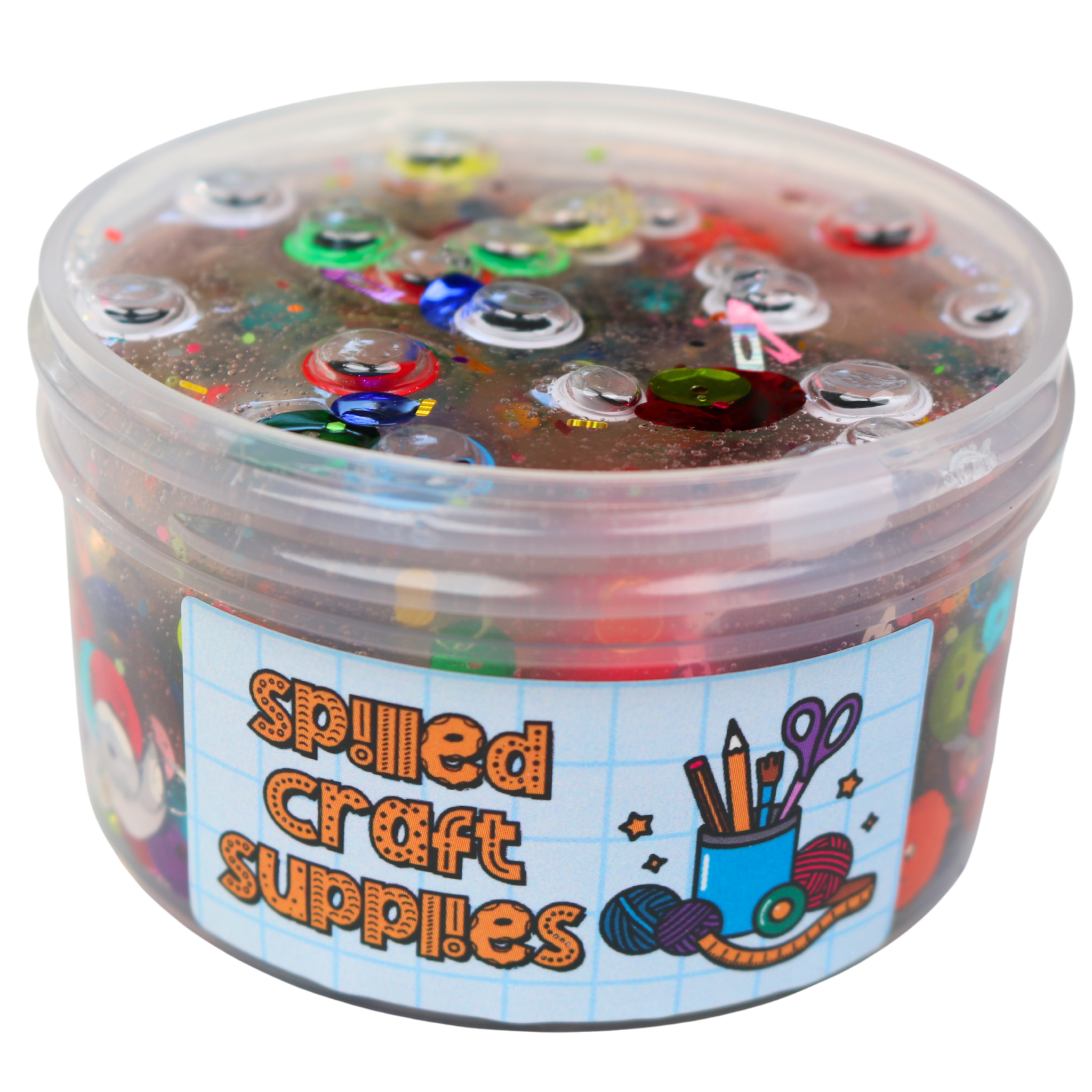 Spilled Craft Supplies