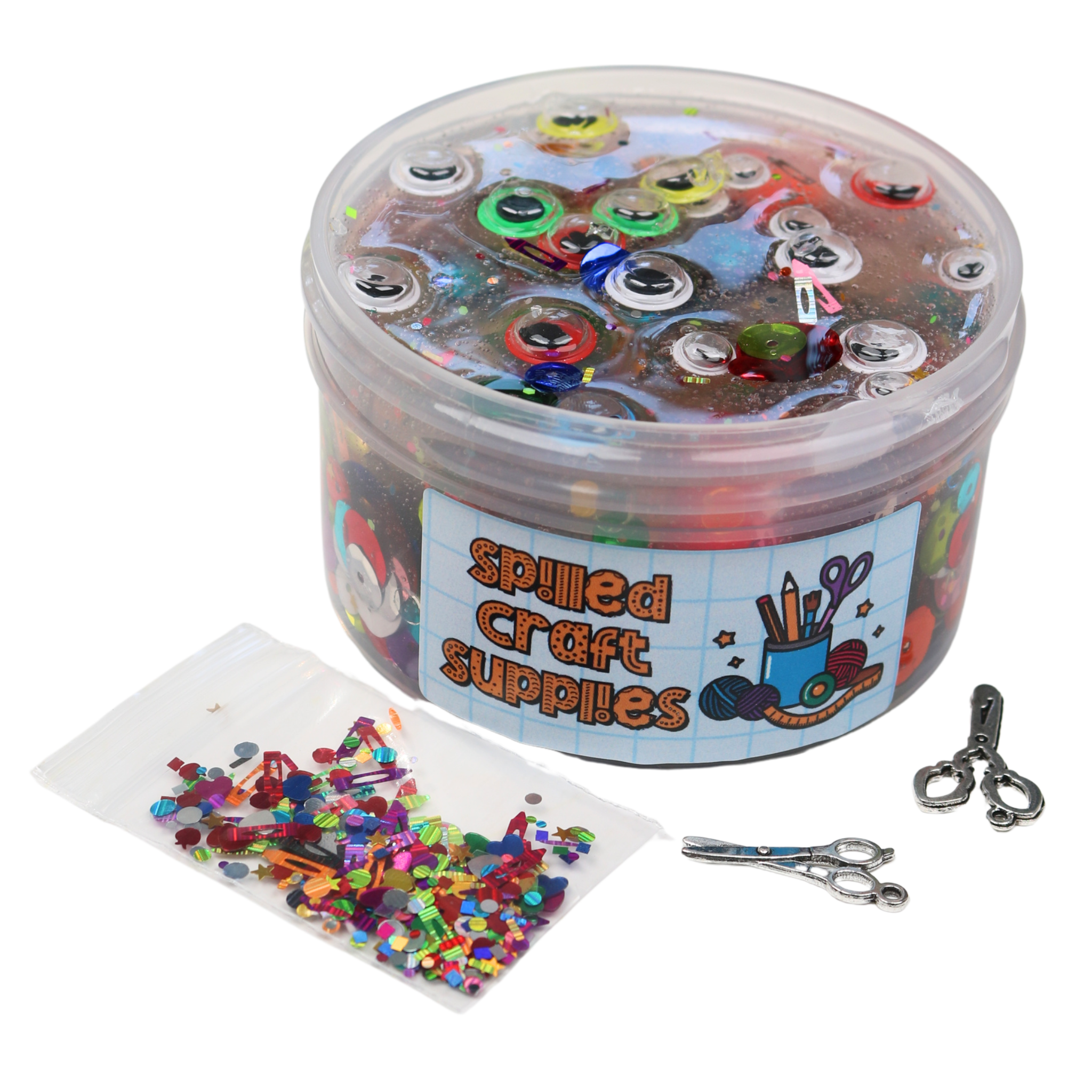 Spilled Craft Supplies