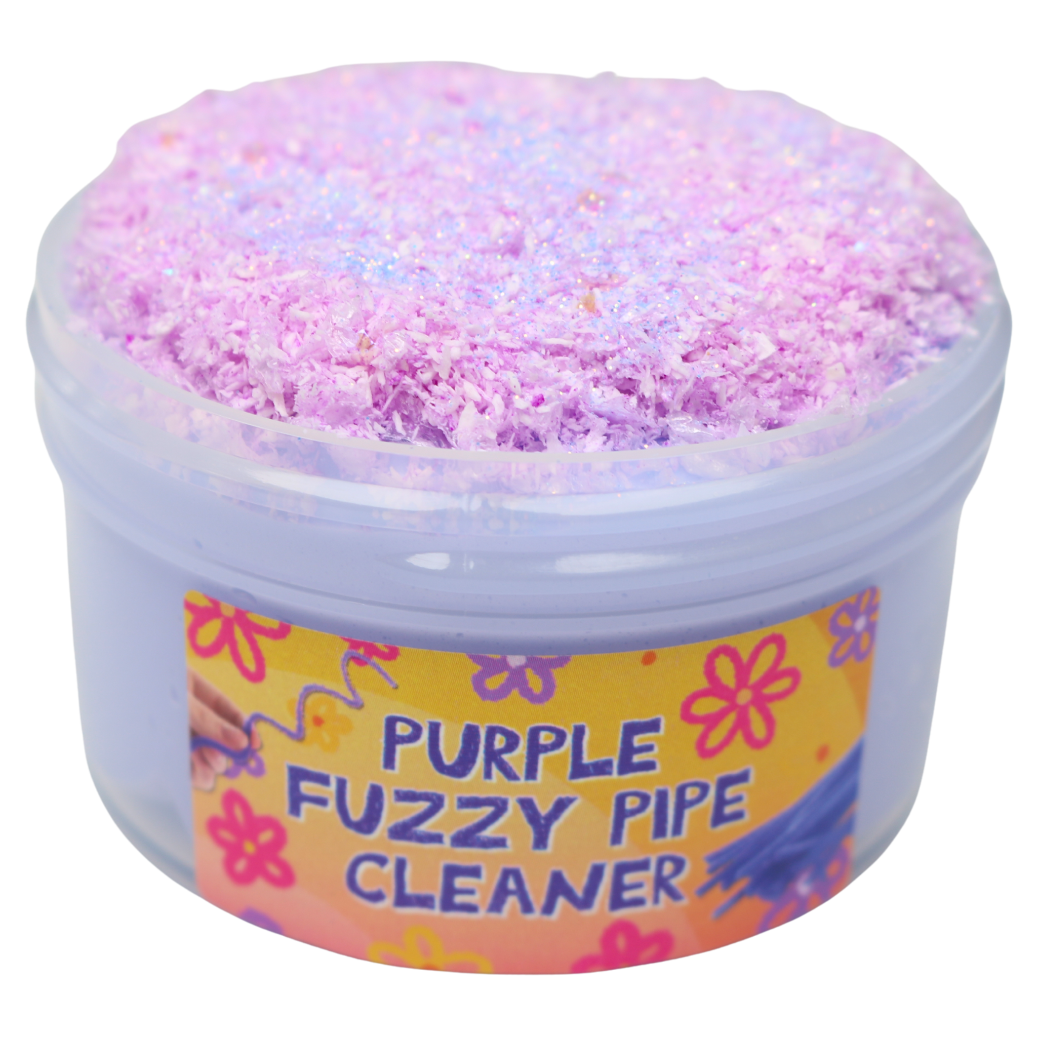 Purple Fuzzy Pipe Cleaner