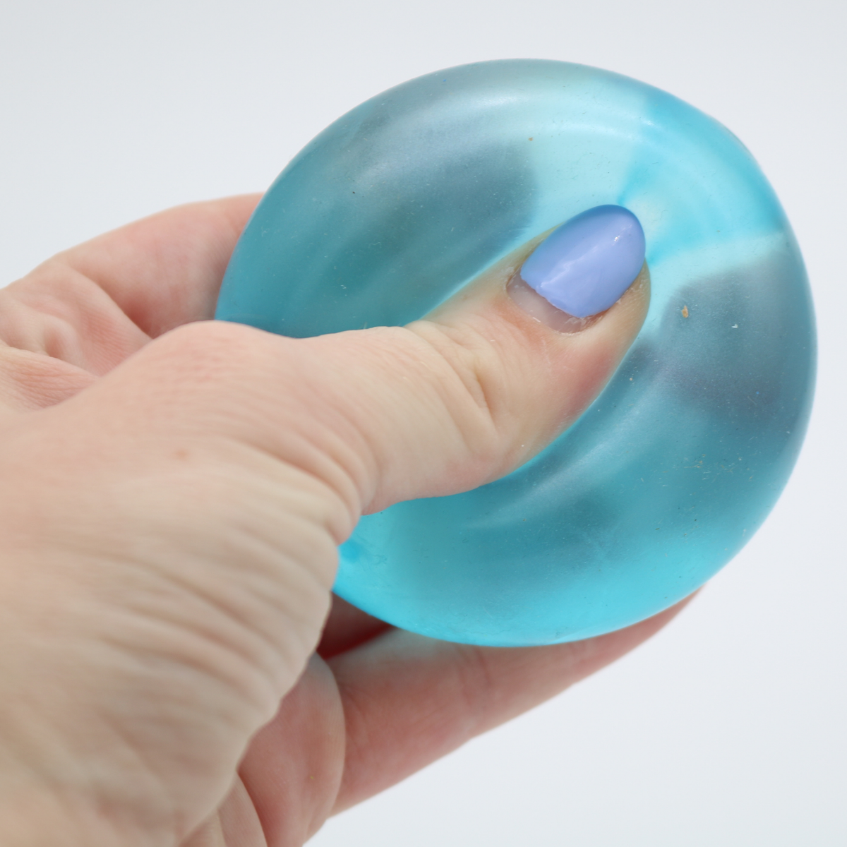 Blue Maltose Ball Squishy